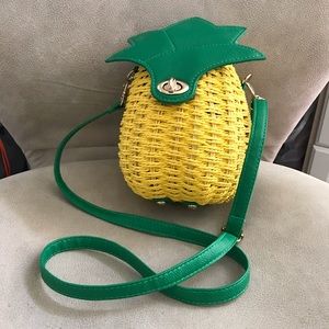 Girls pineapple purse bag